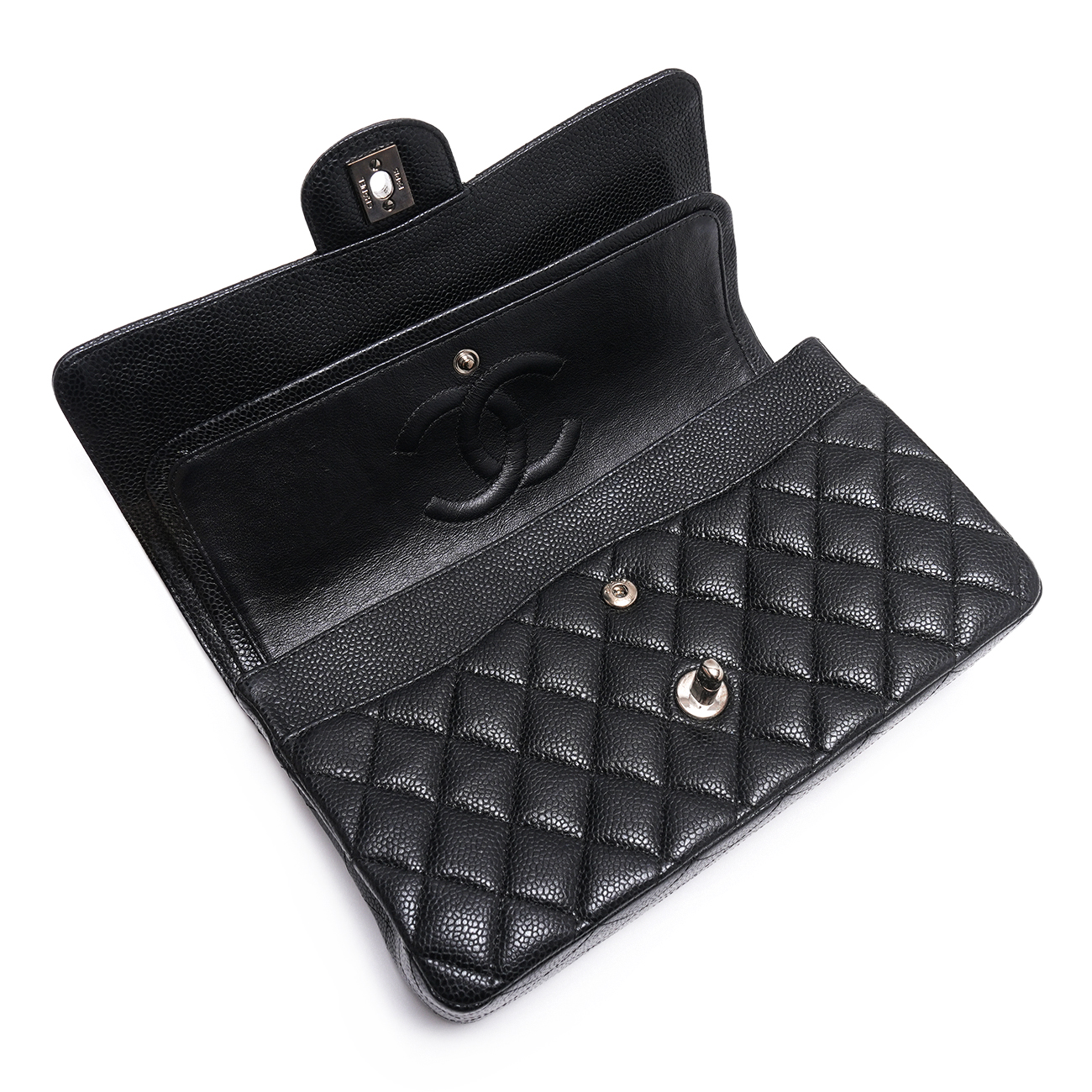 CHANEL(USED)샤넬 캐비어 클래식 미듐 플랩백