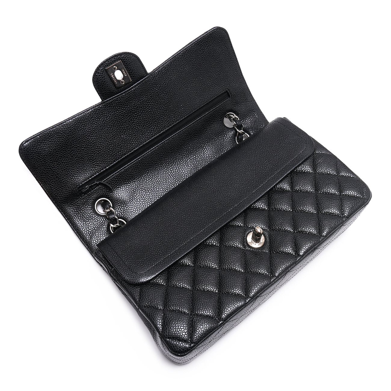 CHANEL(USED)샤넬 캐비어 클래식 미듐 플랩백