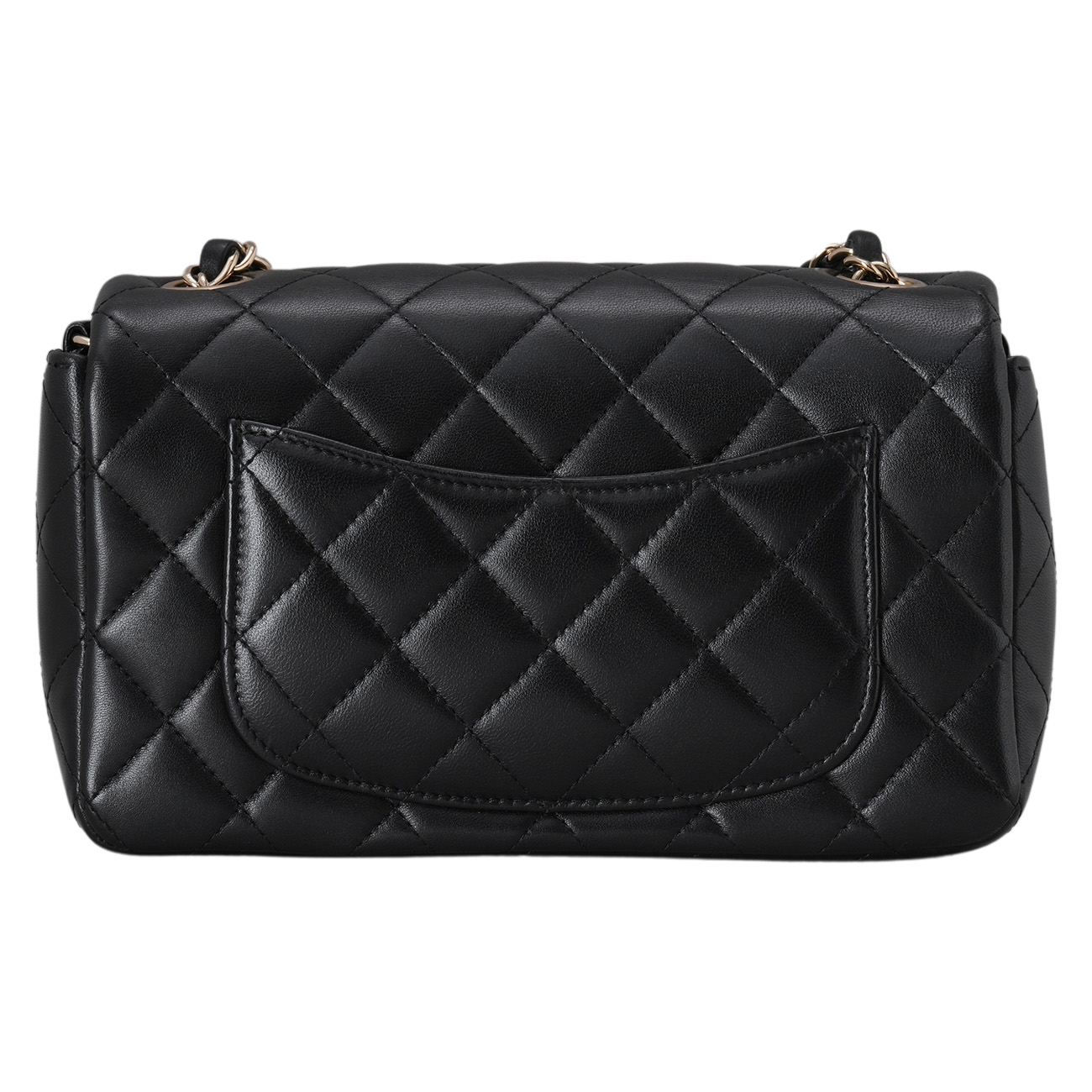 CHANEL(USED)샤넬 램스킨 클래식 뉴미니 크로스백