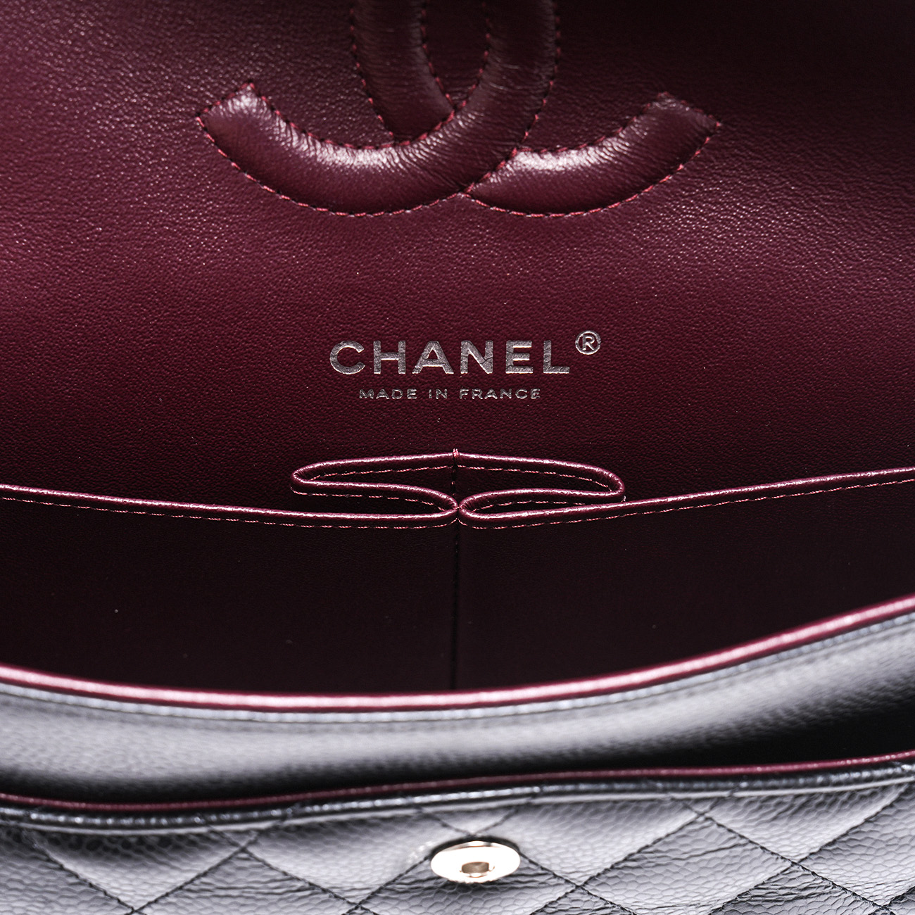 CHANEL(USED)샤넬 캐비어 클래식 미듐 플랩백