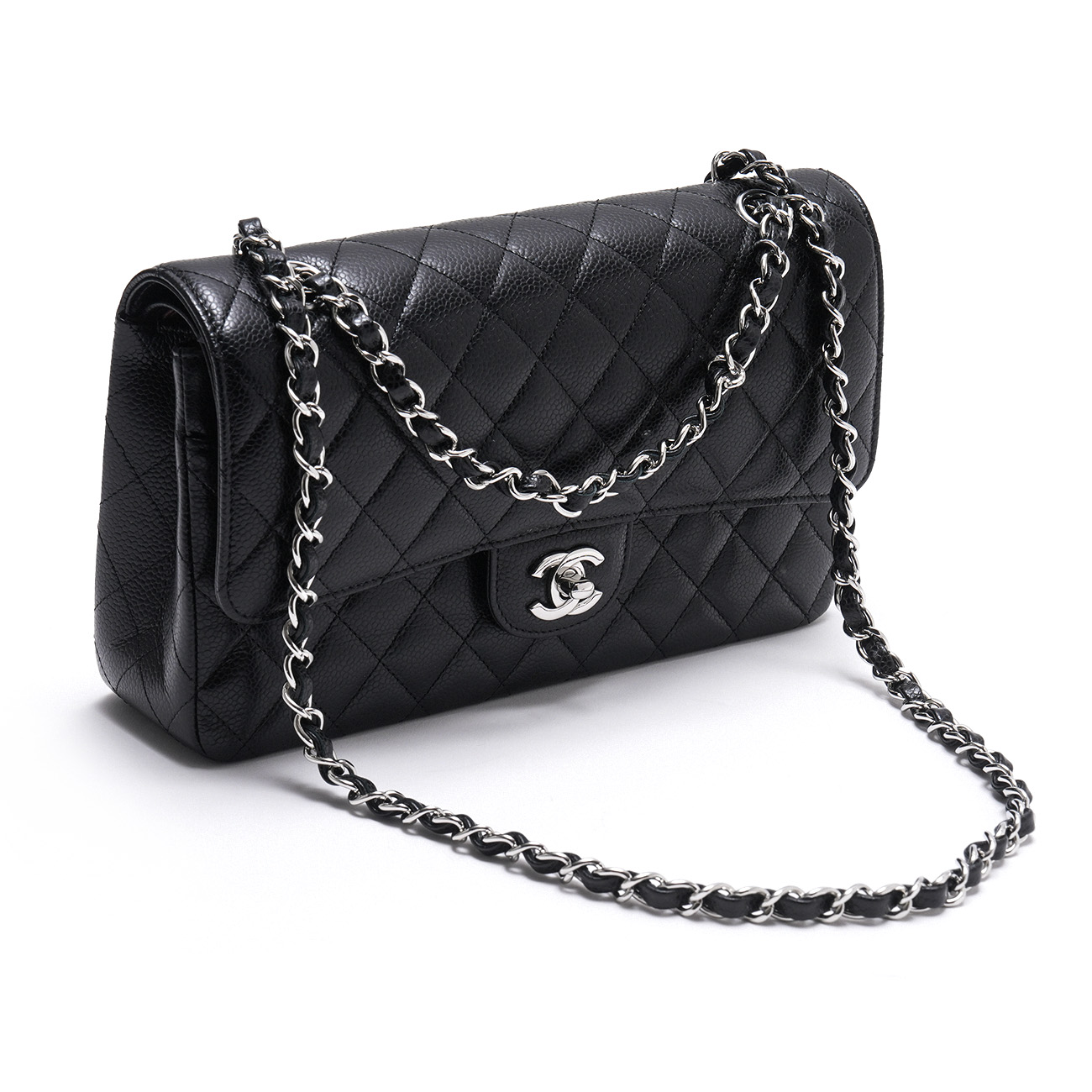 CHANEL(USED)샤넬 캐비어 클래식 미듐 플랩백