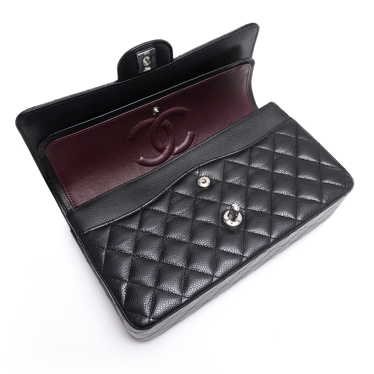 CHANEL(USED)샤넬 캐비어 클래식 미듐 플랩백