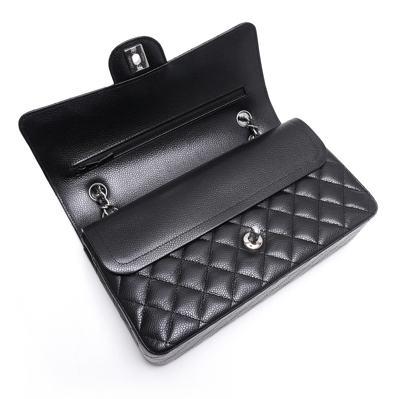 CHANEL(USED)샤넬 캐비어 클래식 미듐 플랩백