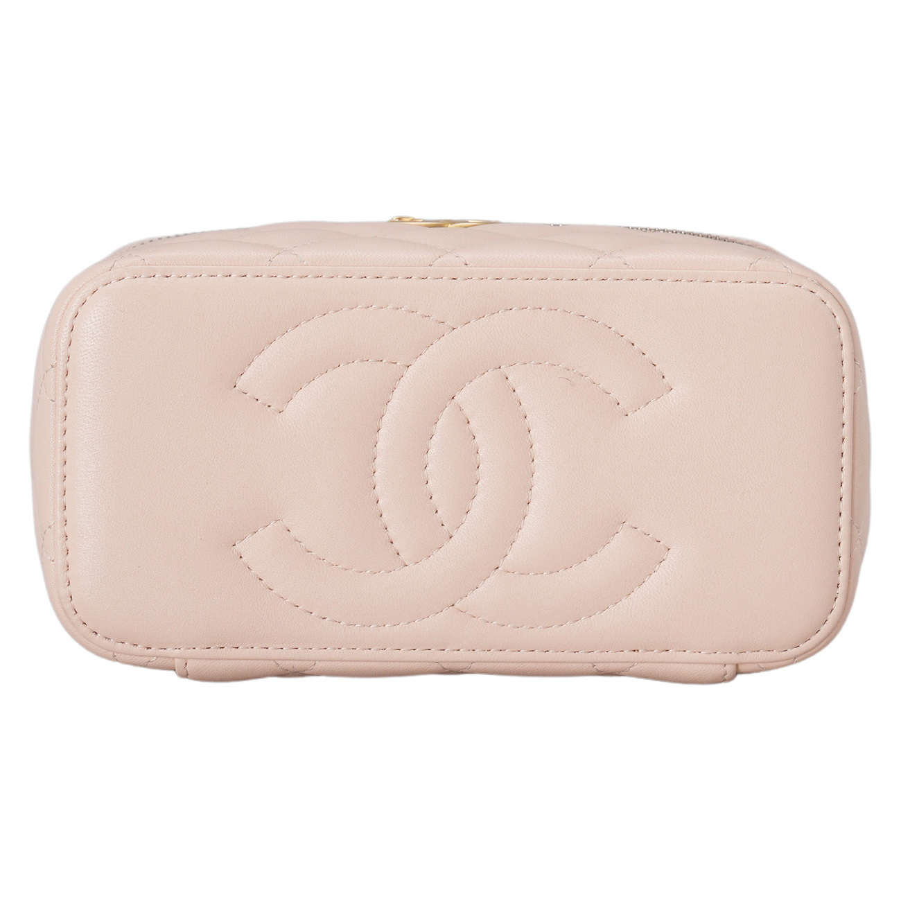 CHANEL(USED)샤넬 AP3301 시즌 램스킨 베니티 까멜리아 골든볼 크로스백