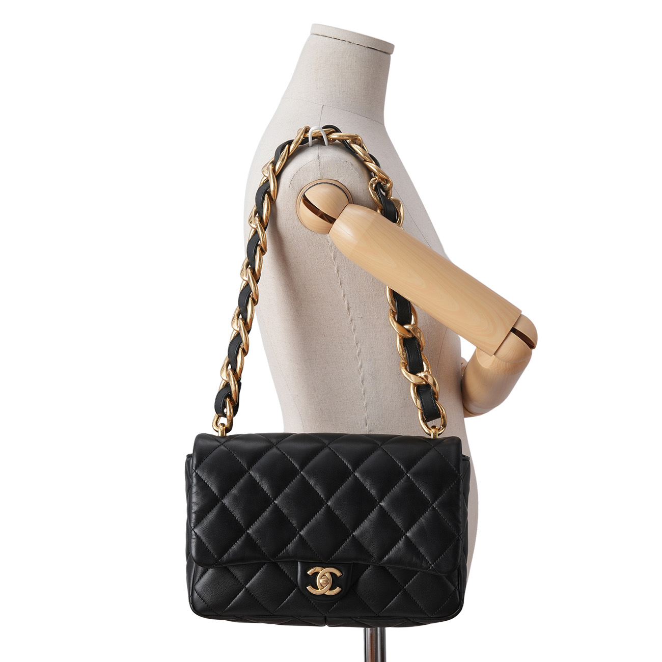 CHANEL(USED)샤넬 AS3215 시즌 빅체인 플랩백