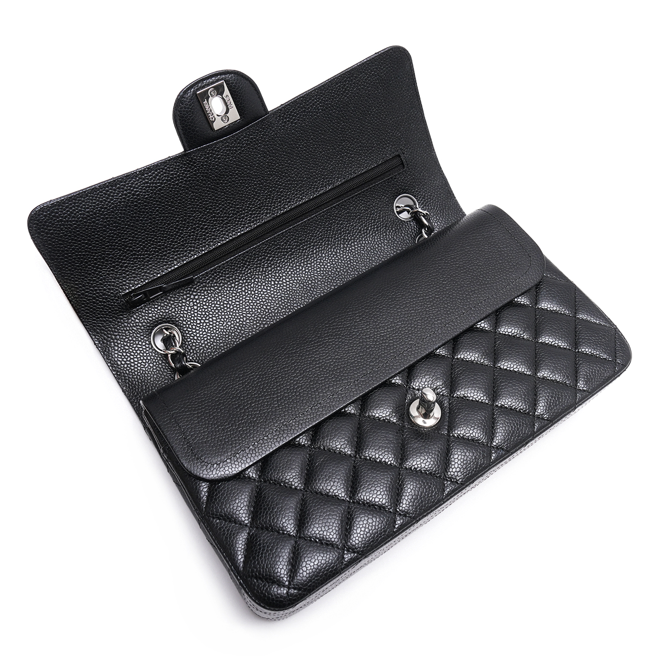 CHANEL(USED)샤넬 캐비어 클래식 미듐 플랩백