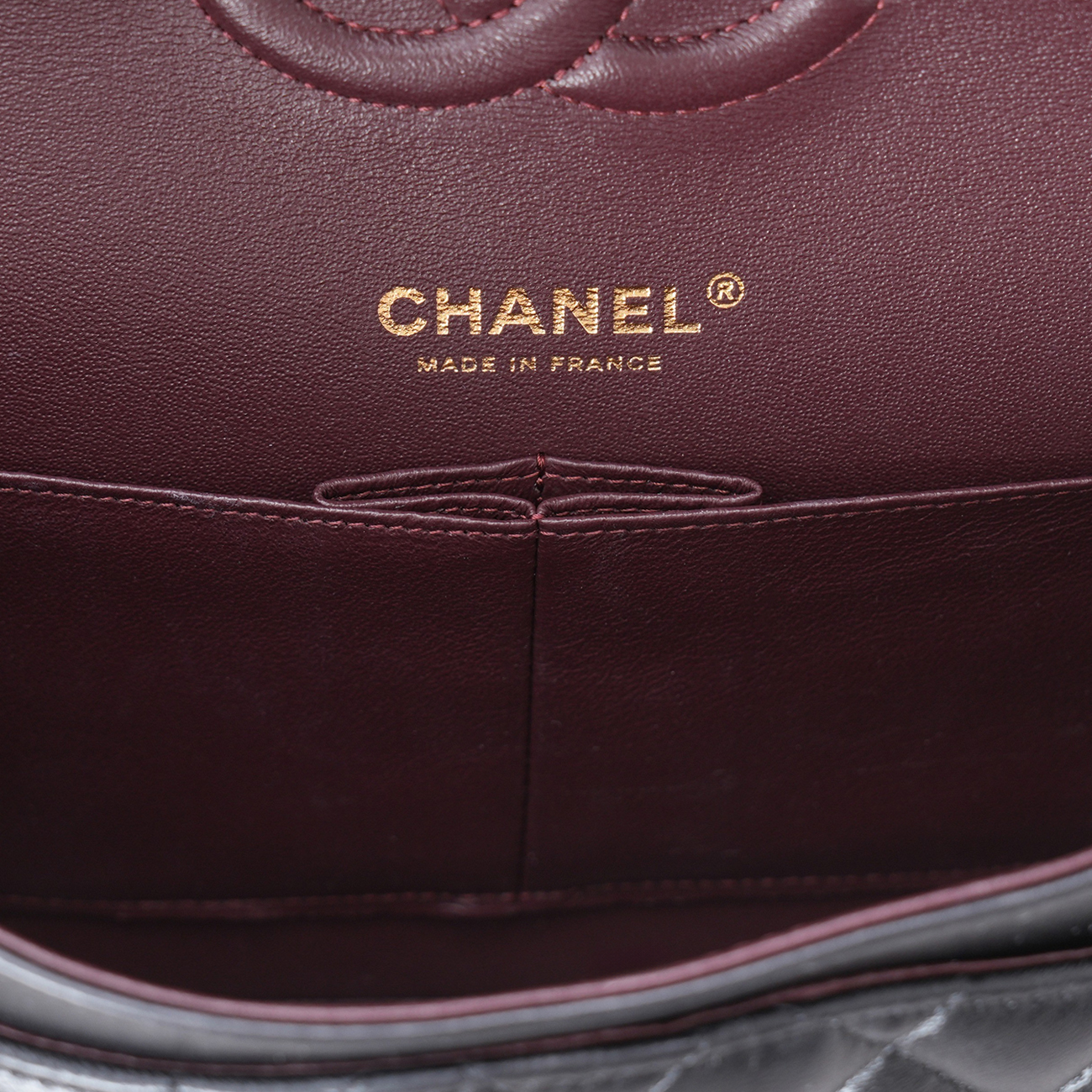 CHANEL(USED)샤넬 램스킨 클래식 미듐 플랩백