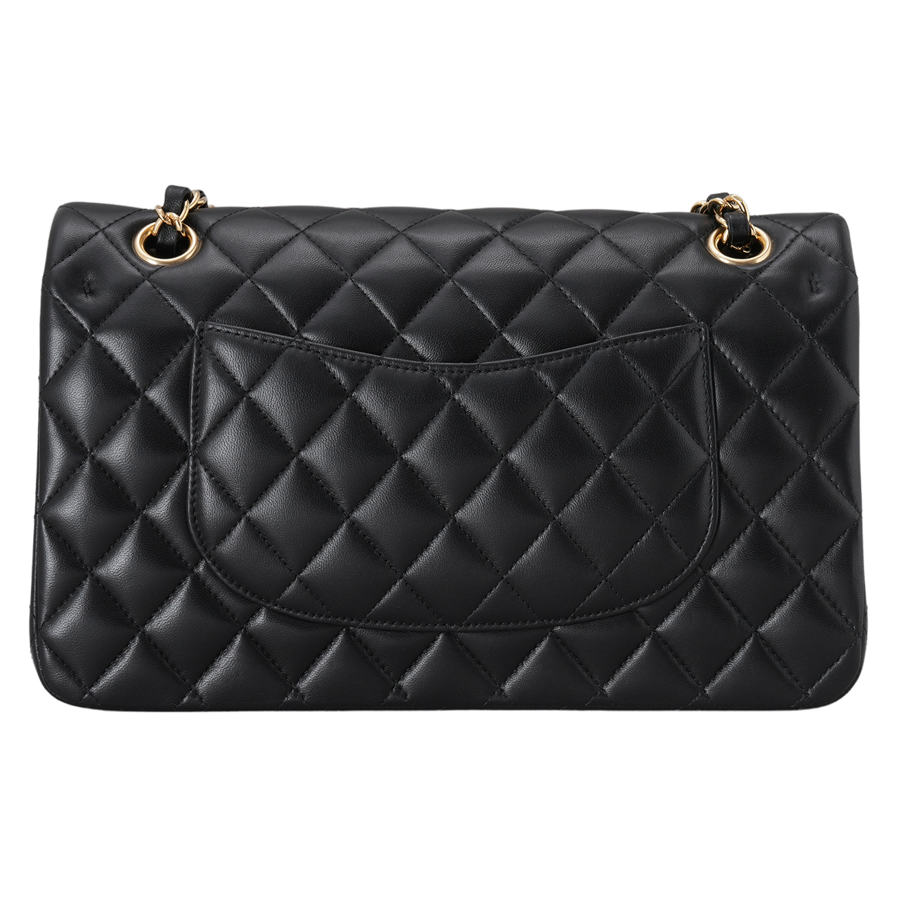 CHANEL(USED)샤넬 램스킨 클래식 미듐 플랩백
