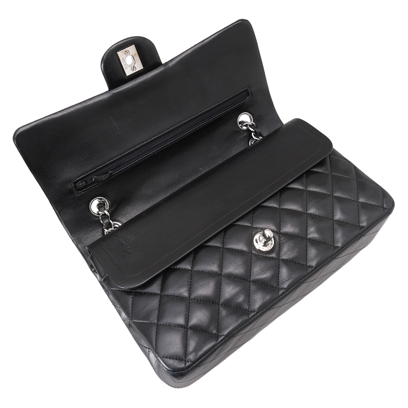 CHANEL(USED)샤넬 램스킨 클래식 미듐 플랩백