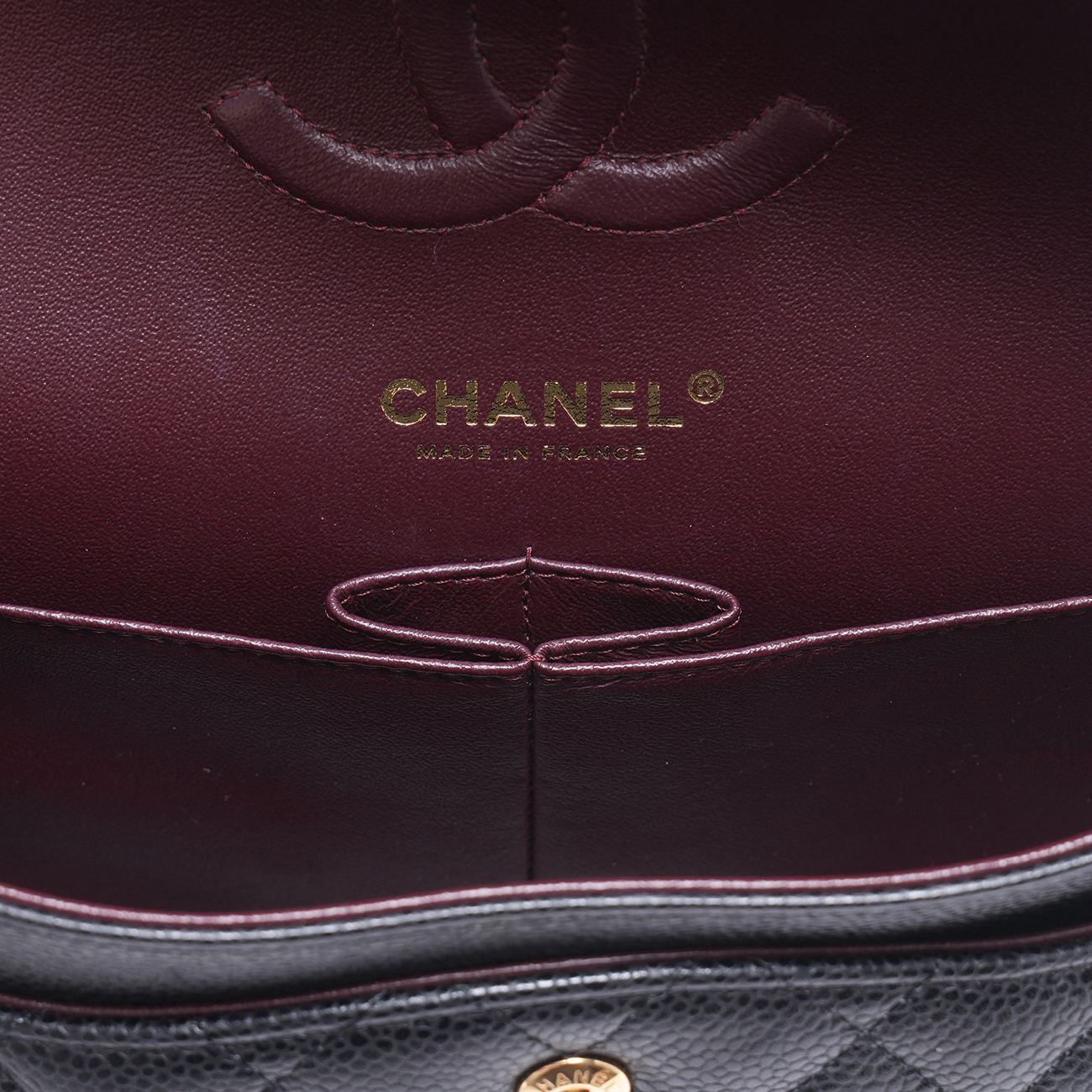 CHANEL(USED)샤넬 캐비어 클래식 미듐 플랩백