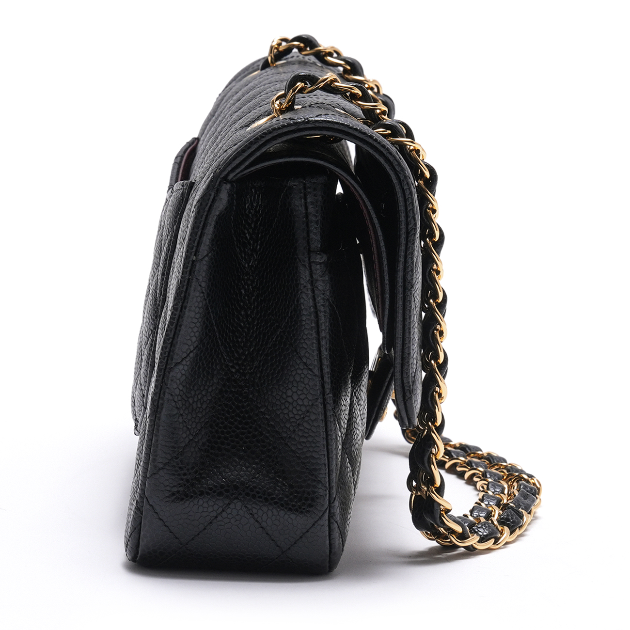 CHANEL(USED)샤넬 캐비어 클래식 미듐 플랩백