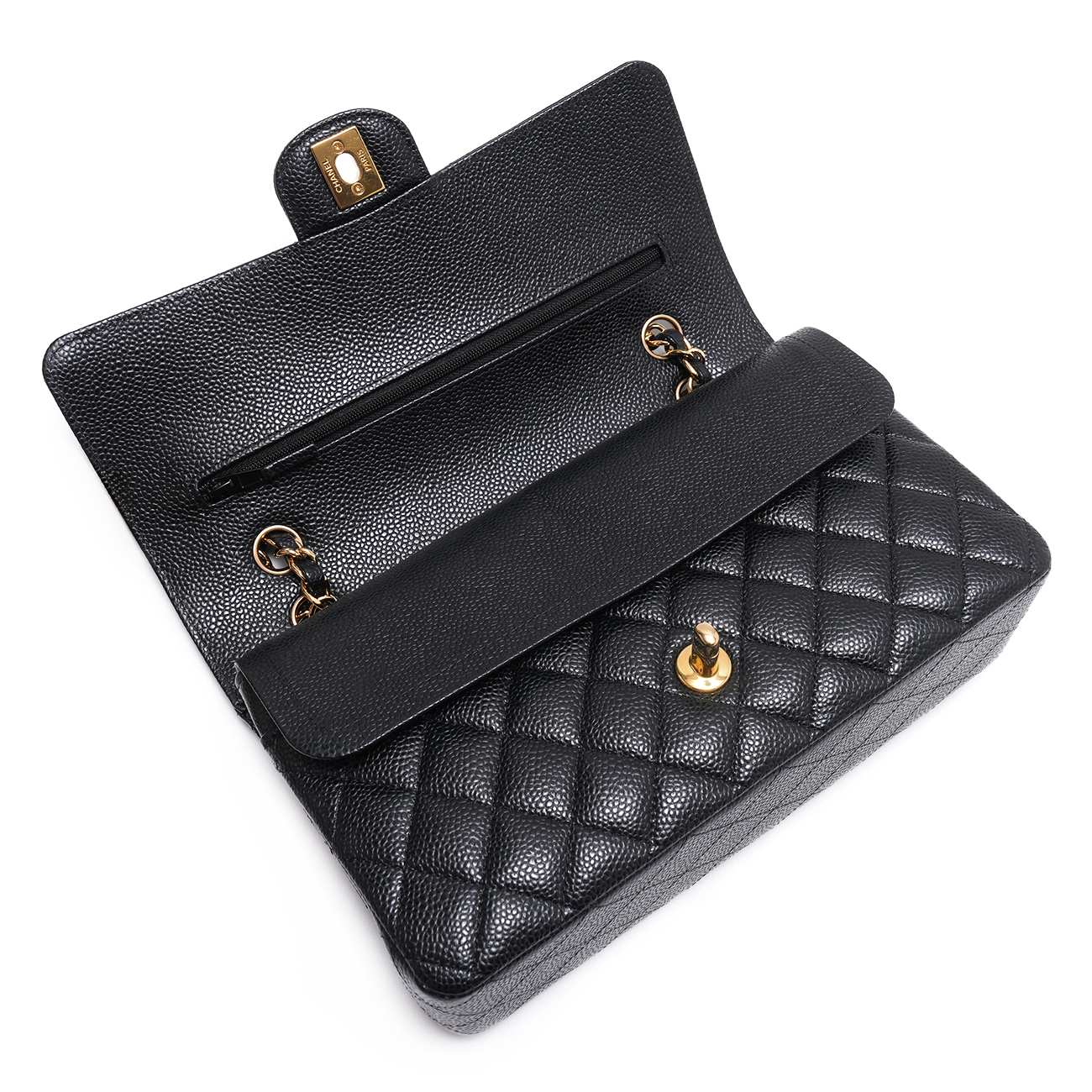 CHANEL(USED)샤넬 캐비어 클래식 미듐 플랩백