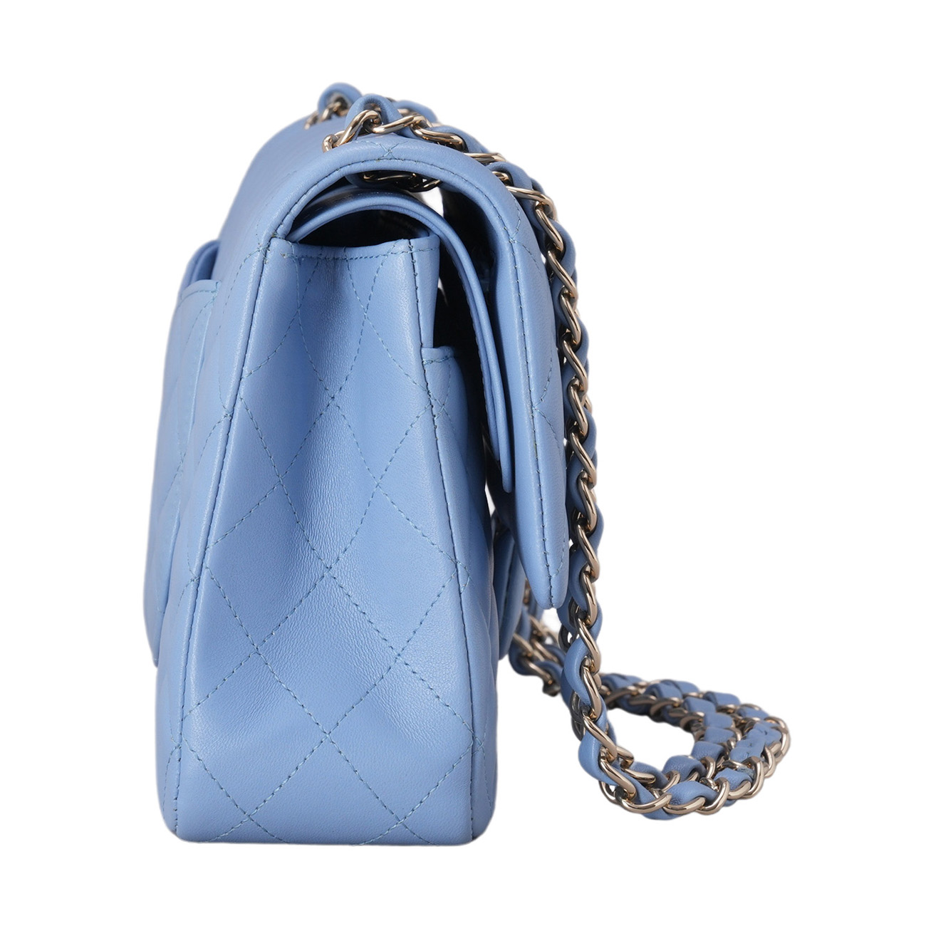 CHANEL(USED)샤넬 램스킨 클래식 미듐 플랩백