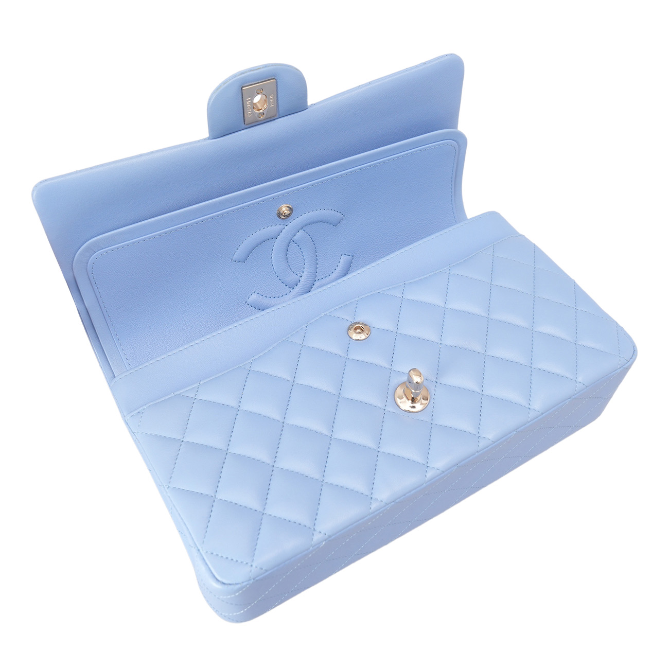 CHANEL(USED)샤넬 램스킨 클래식 미듐 플랩백