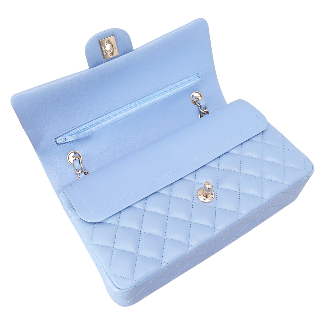 CHANEL(USED)샤넬 램스킨 클래식 미듐 플랩백