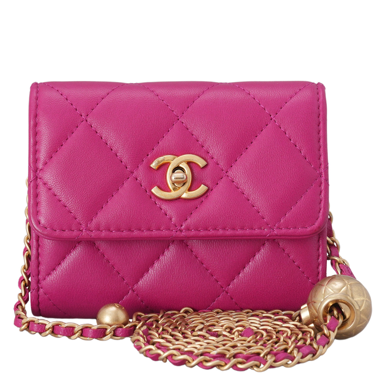 CHANEL(USED)샤넬 AP2704 골든볼 체인 크로스백