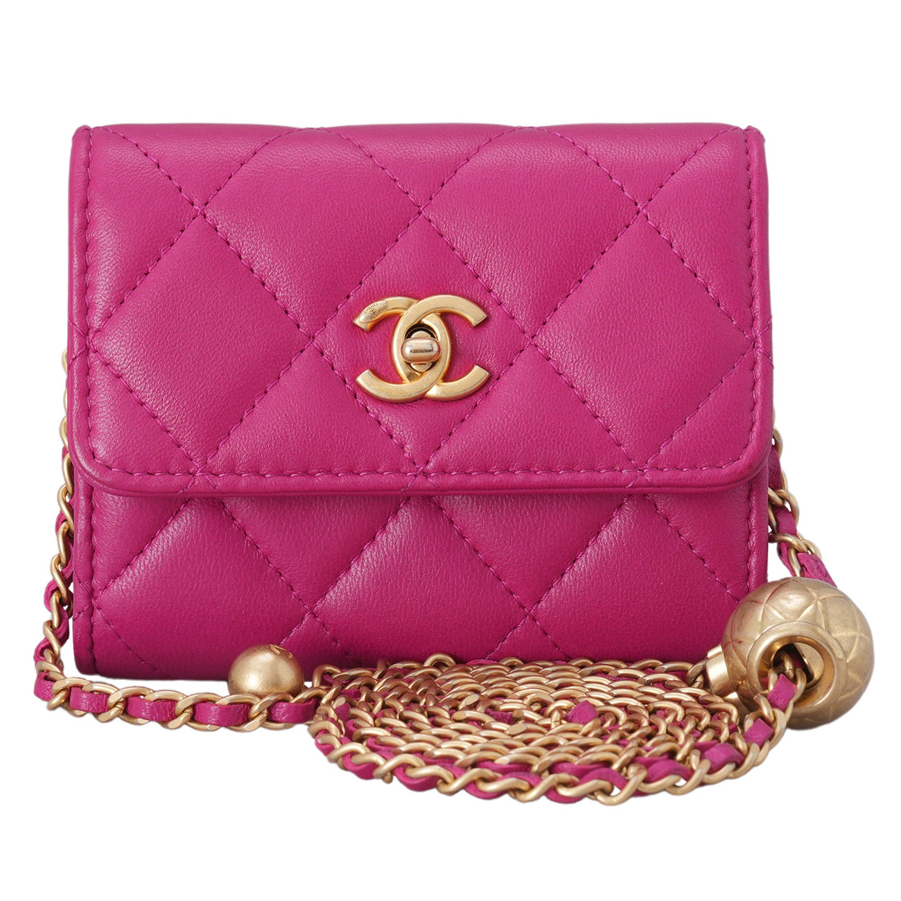 CHANEL(USED)샤넬 AP2704 골든볼 체인 크로스백