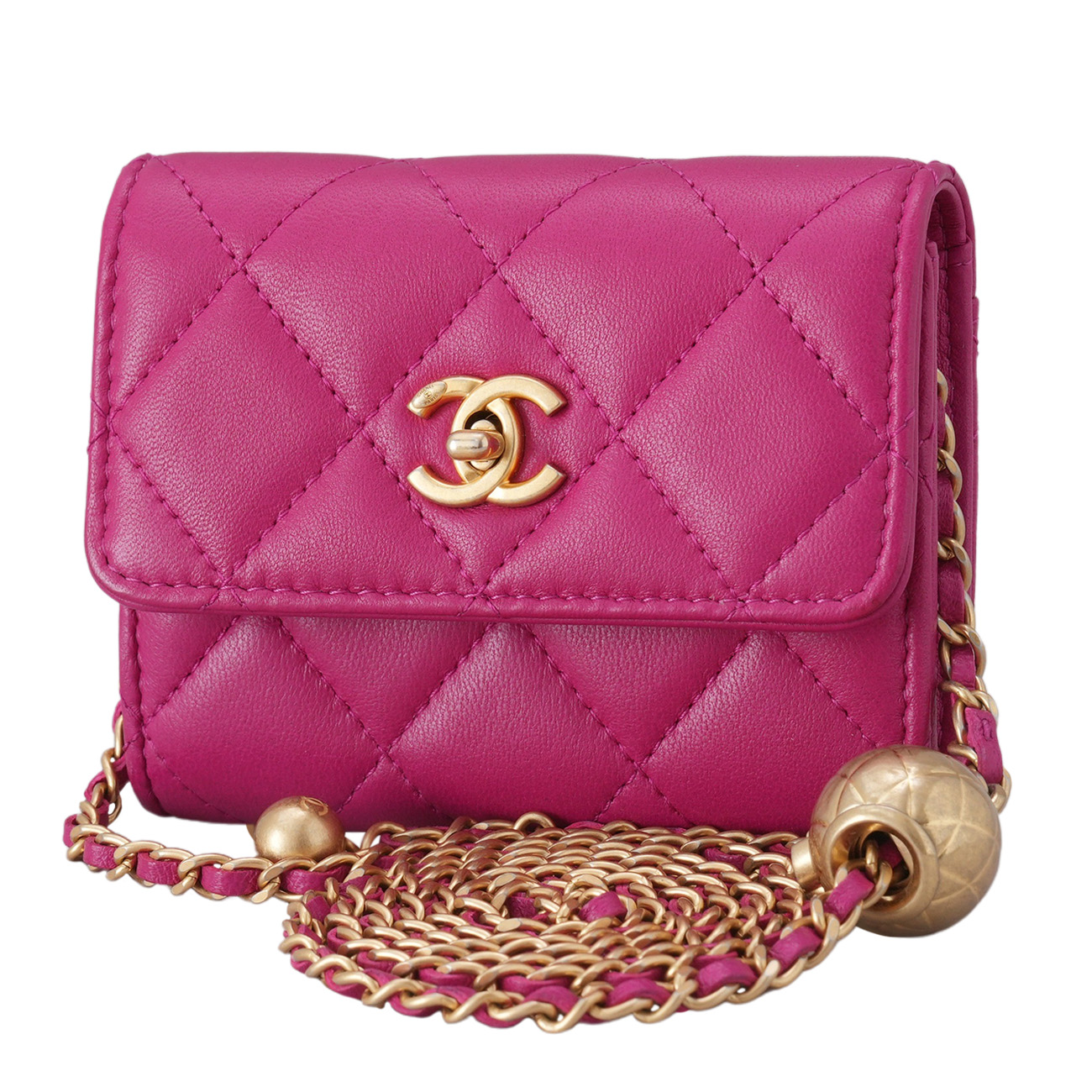 CHANEL(USED)샤넬 AP2704 골든볼 체인 크로스백