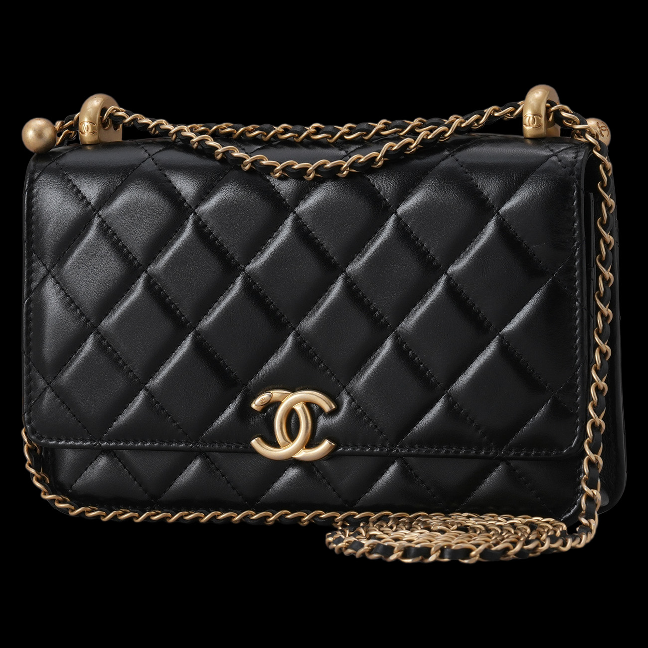 CHANEL(USED)샤넬 AP2289 골든볼 WOC