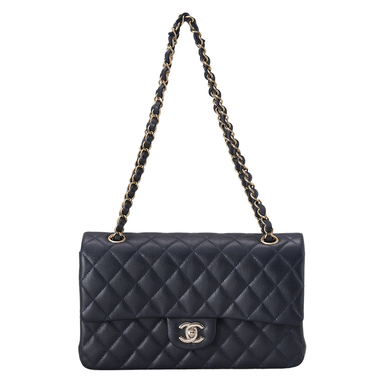 CHANEL(USED)샤넬 캐비어 클래식 미듐 플랩백