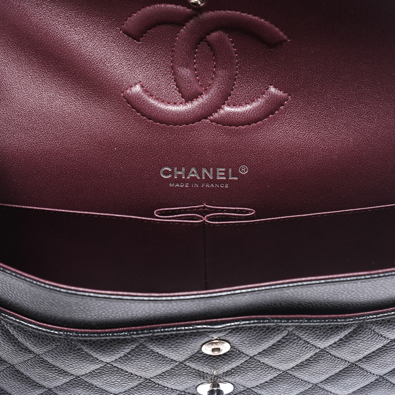 CHANEL(USED)샤넬 캐비어 클래식 미듐 플랩백