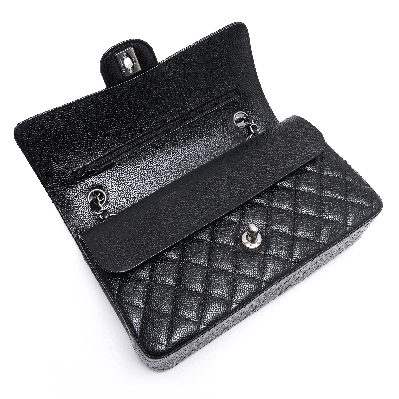 CHANEL(USED)샤넬 캐비어 클래식 미듐 플랩백