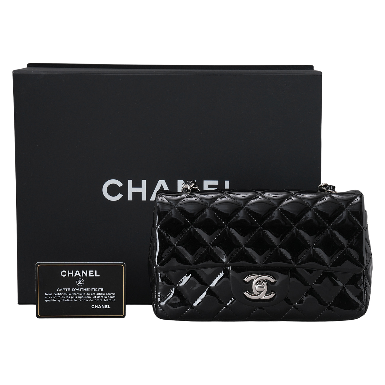 CHANEL(USED)샤넬 페인던트 클래식 뉴미니 크로스백