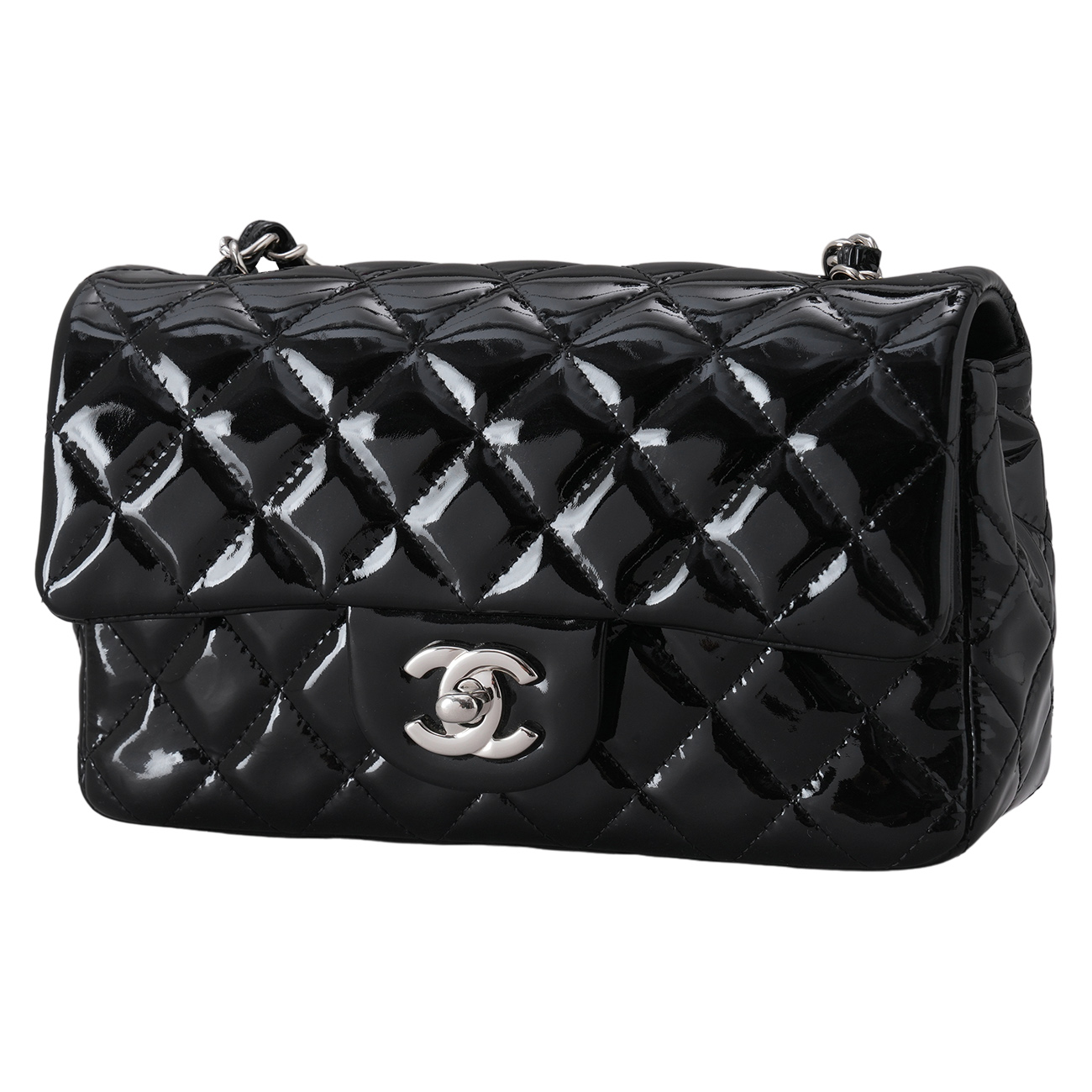 CHANEL(USED)샤넬 페인던트 클래식 뉴미니 크로스백