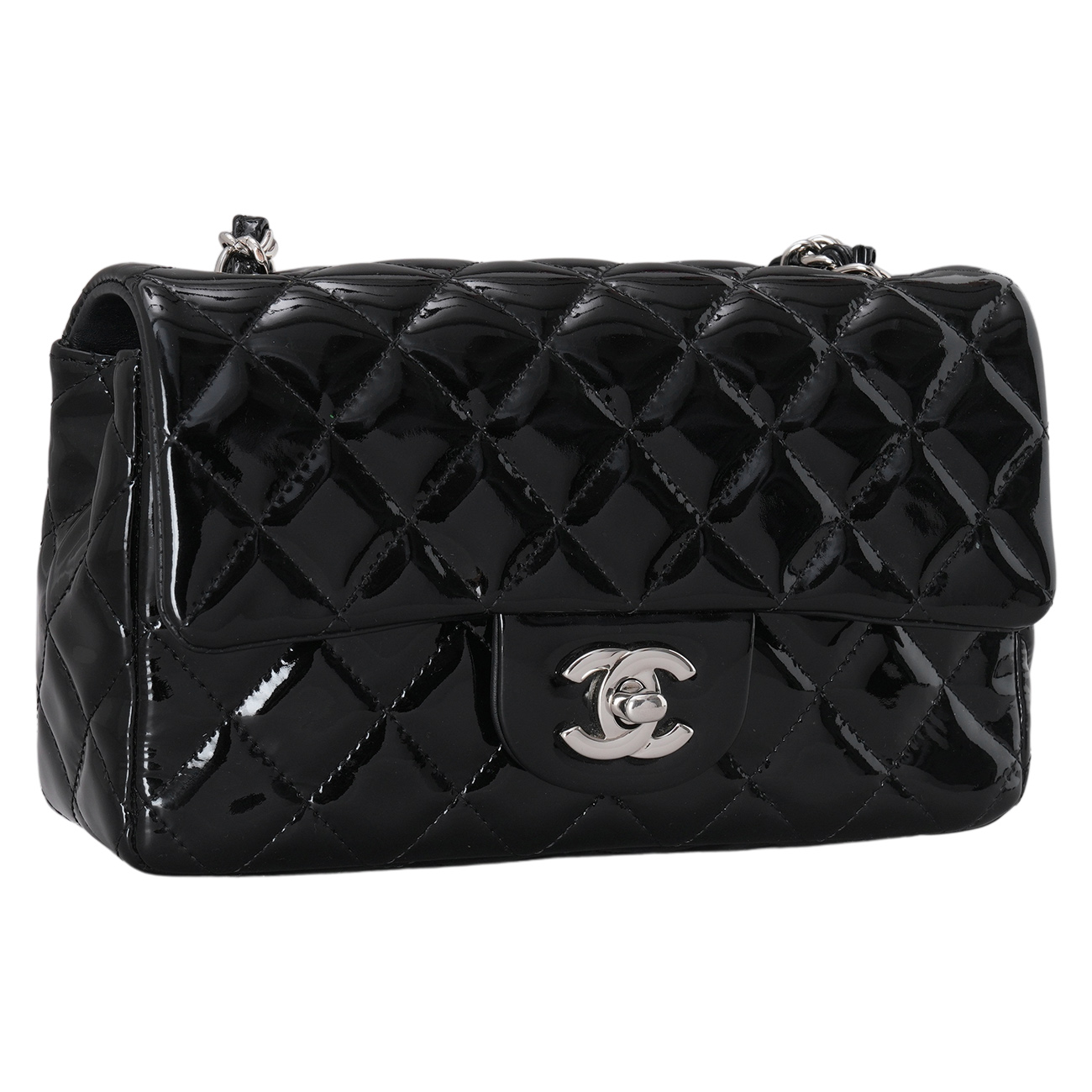 CHANEL(USED)샤넬 페인던트 클래식 뉴미니 크로스백