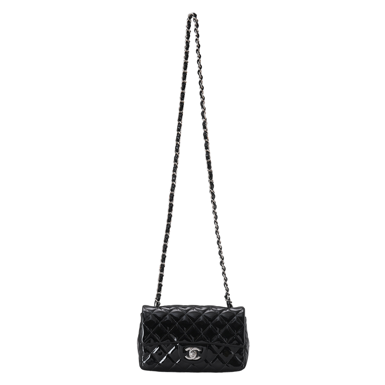 CHANEL(USED)샤넬 페인던트 클래식 뉴미니 크로스백