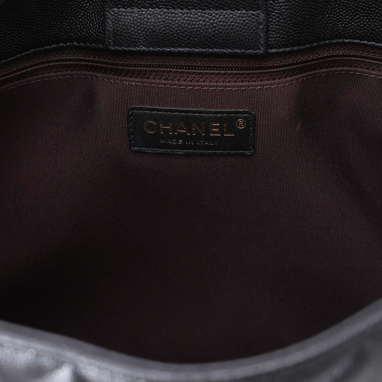 CHANEL(USED)샤넬 A91046 캐비어 타임리스 쇼퍼백