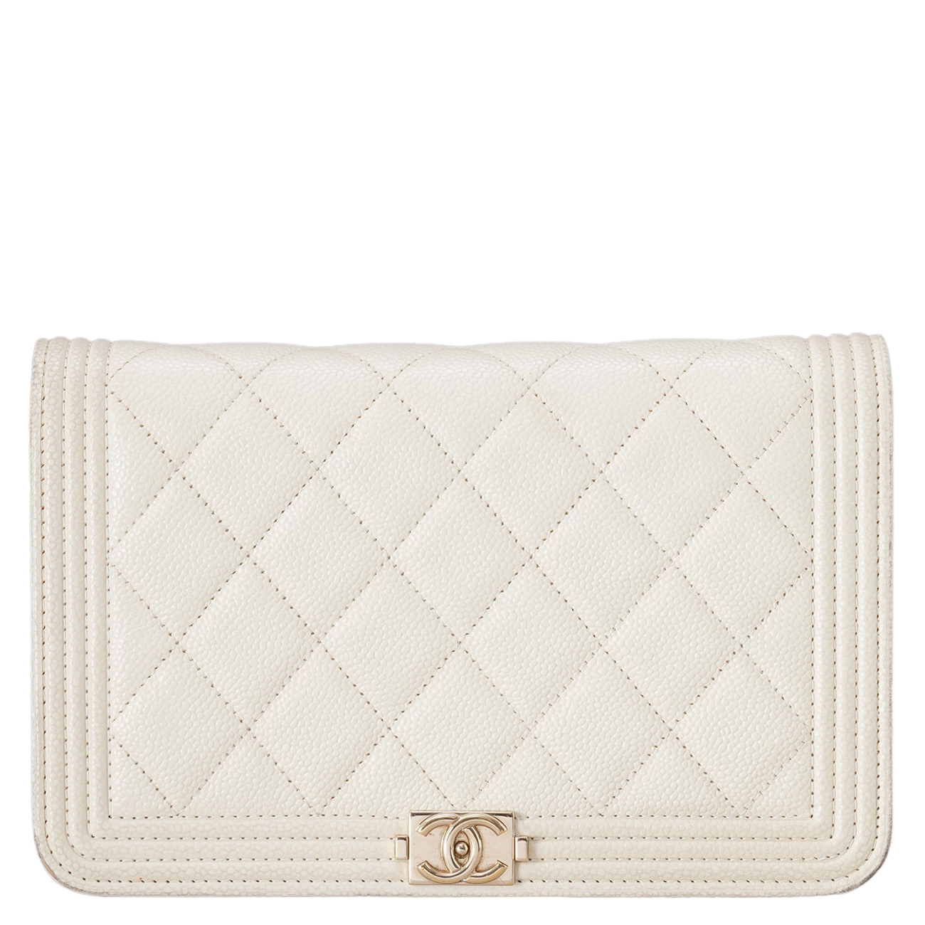 CHANEL(USED)샤넬 캐비어 보이샤넬 WOC