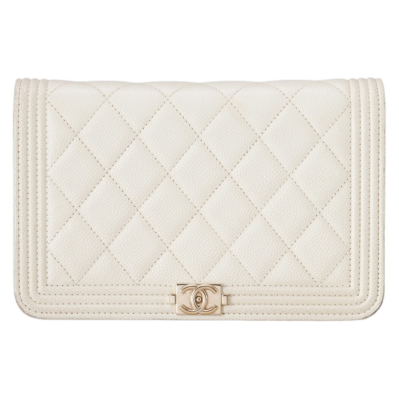 CHANEL(USED)샤넬 캐비어 보이샤넬 WOC