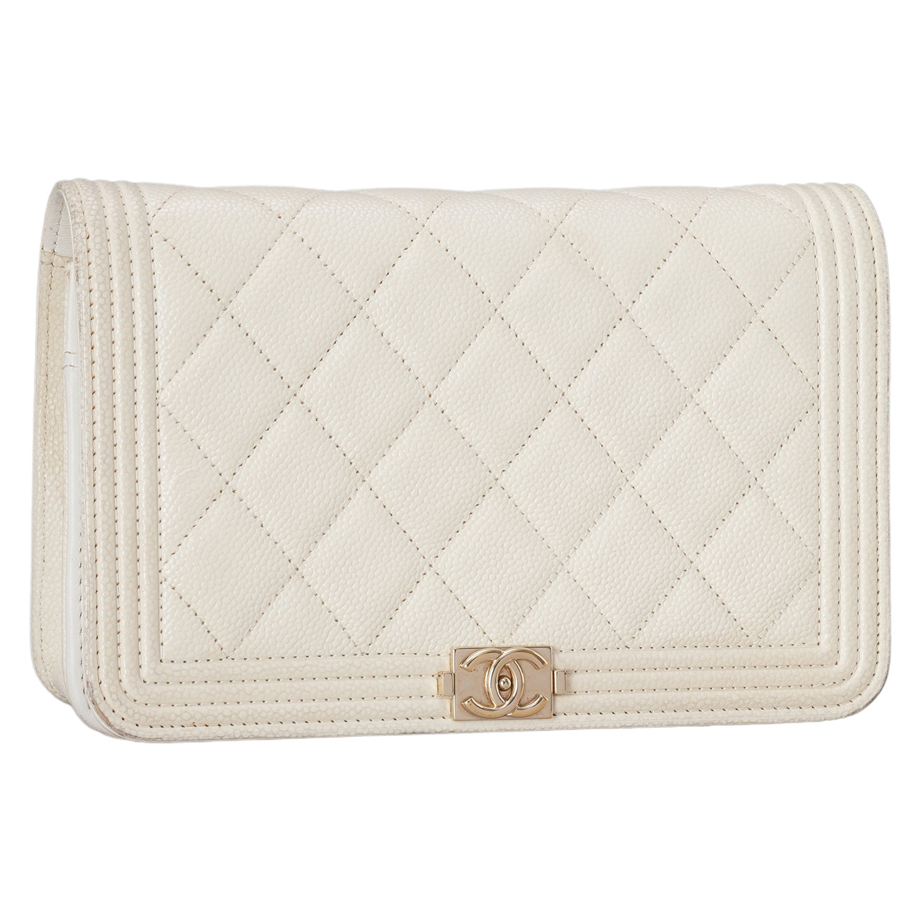 CHANEL(USED)샤넬 캐비어 보이샤넬 WOC