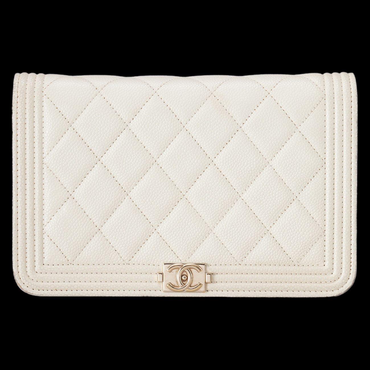 CHANEL(USED)샤넬 캐비어 보이샤넬 WOC