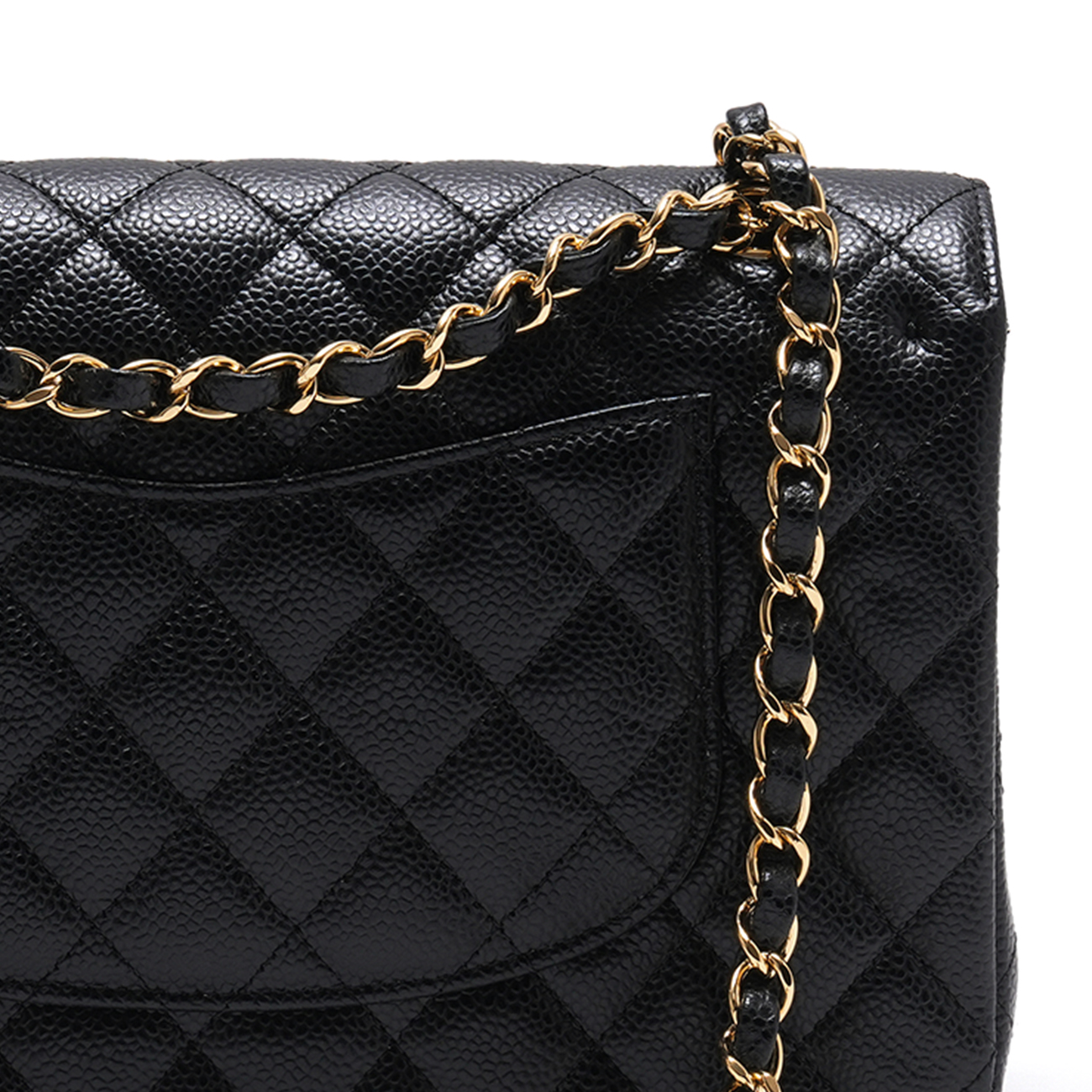CHANEL(USED)샤넬 캐비어 클래식 미듐 플랩백