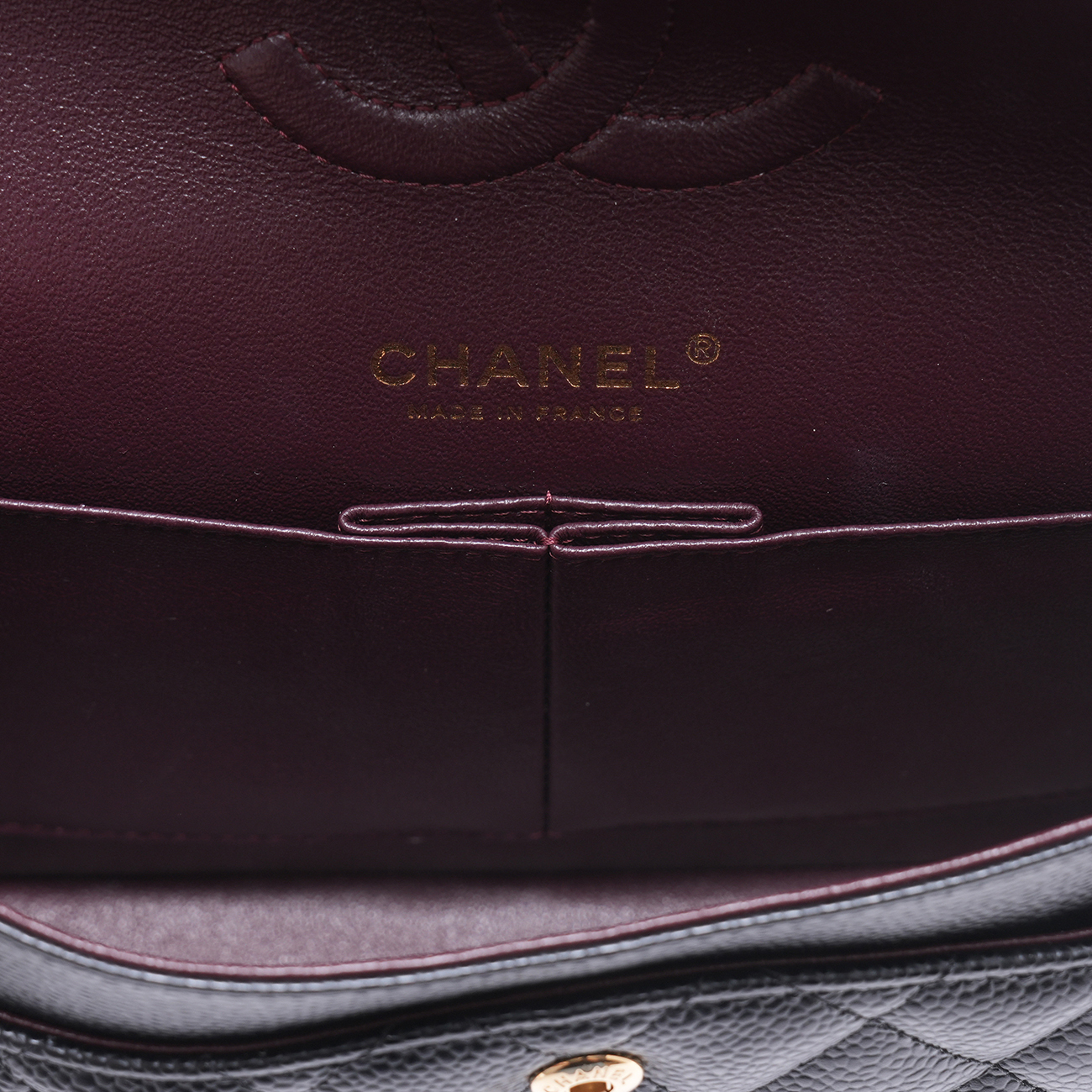 CHANEL(USED)샤넬 캐비어 클래식 미듐 플랩백