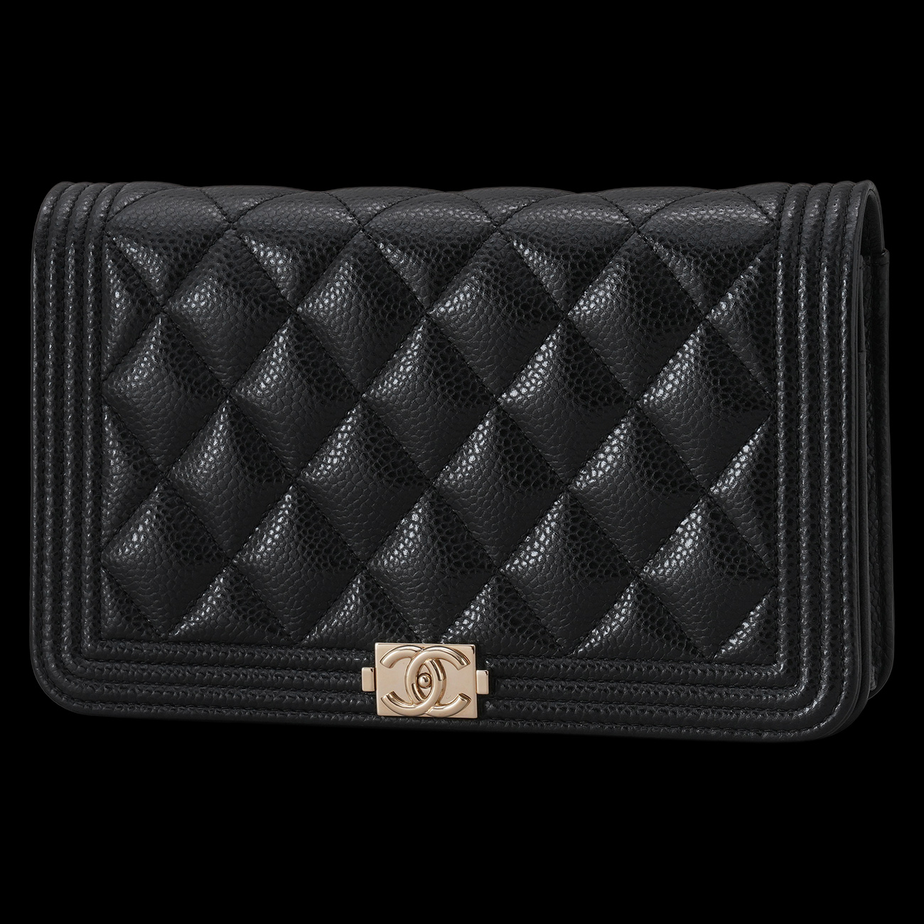 CHANEL(USED)샤넬 캐비어 보이샤넬 WOC