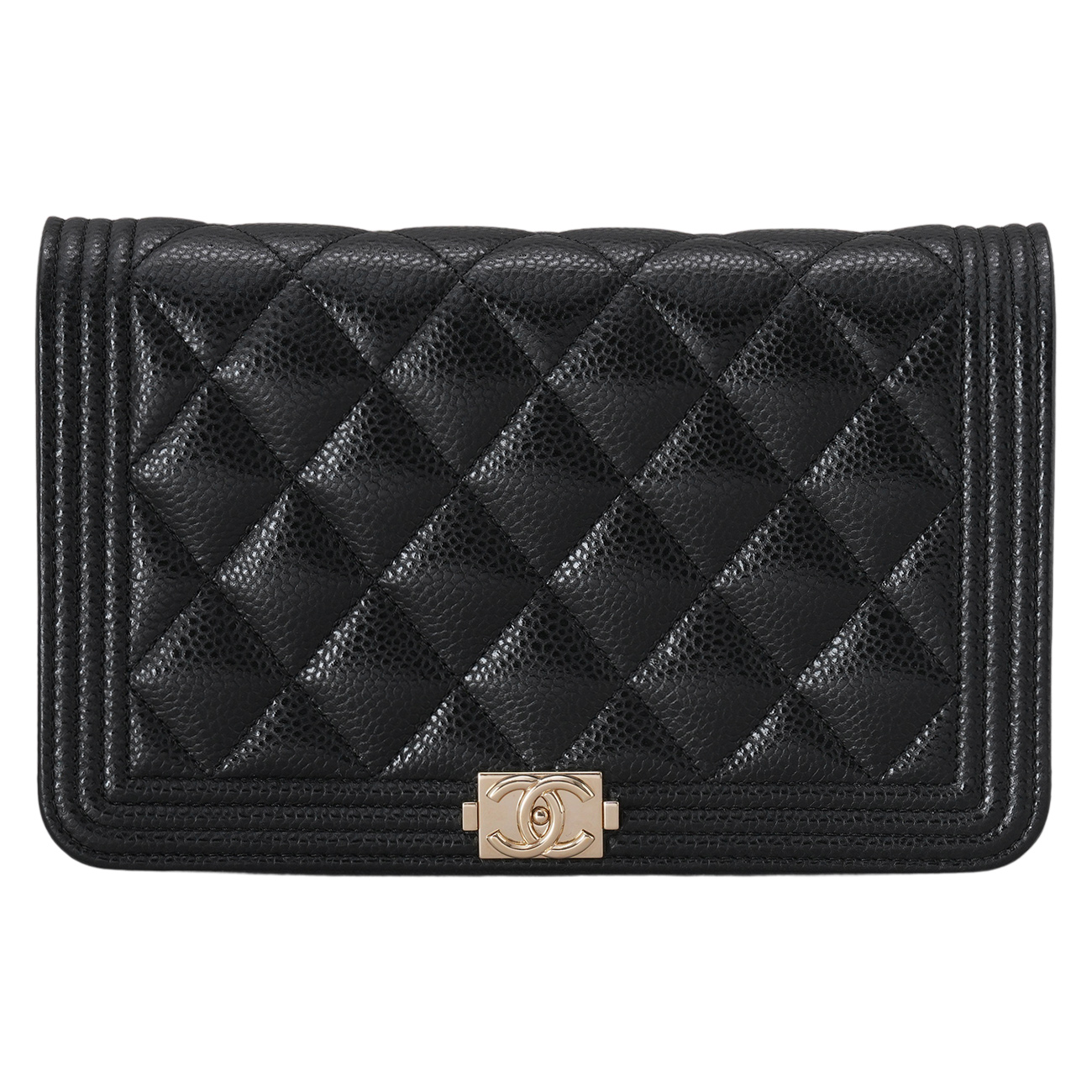 CHANEL(USED)샤넬 캐비어 보이샤넬 WOC