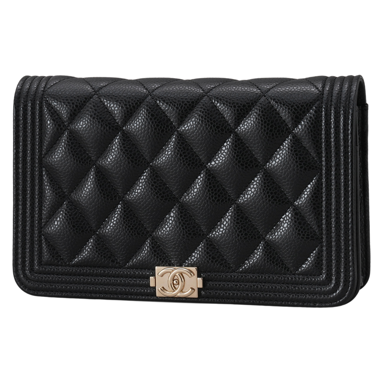 CHANEL(USED)샤넬 캐비어 보이샤넬 WOC