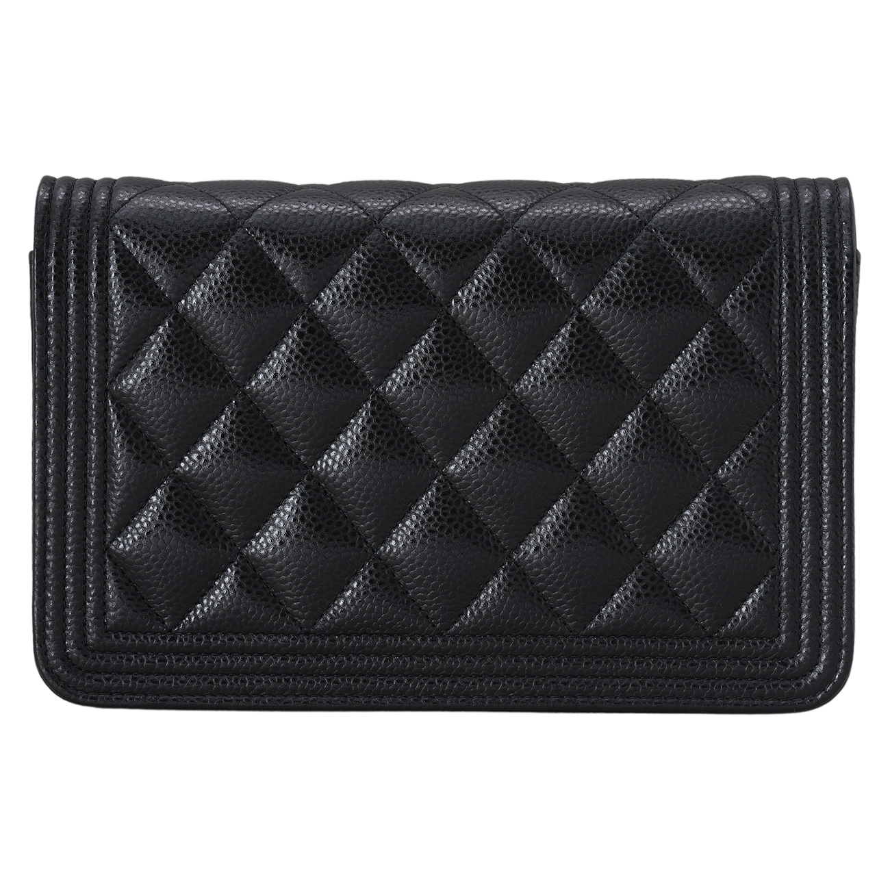 CHANEL(USED)샤넬 캐비어 보이샤넬 WOC