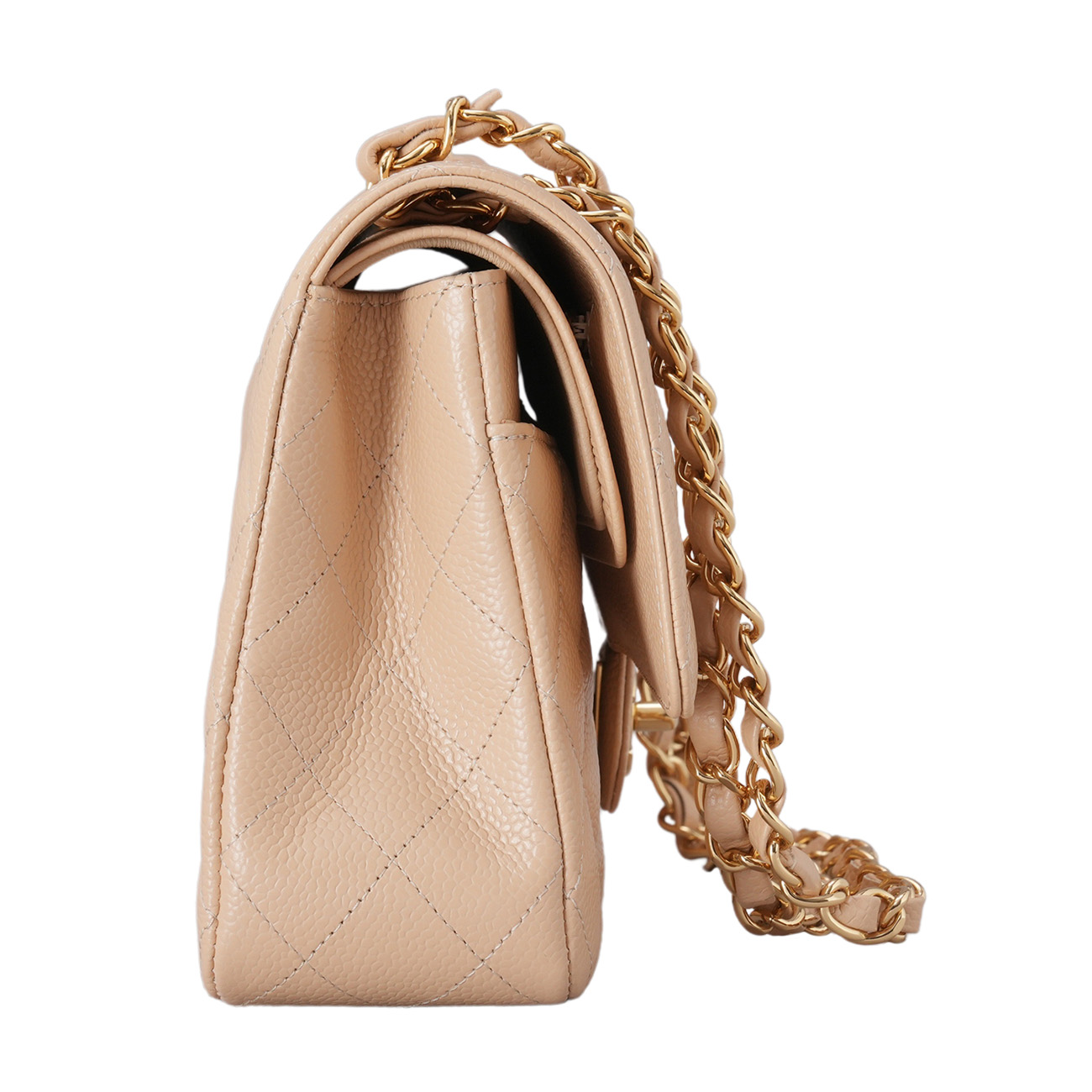 CHANEL(USED)샤넬 캐비어 클래식 미듐 플랩백