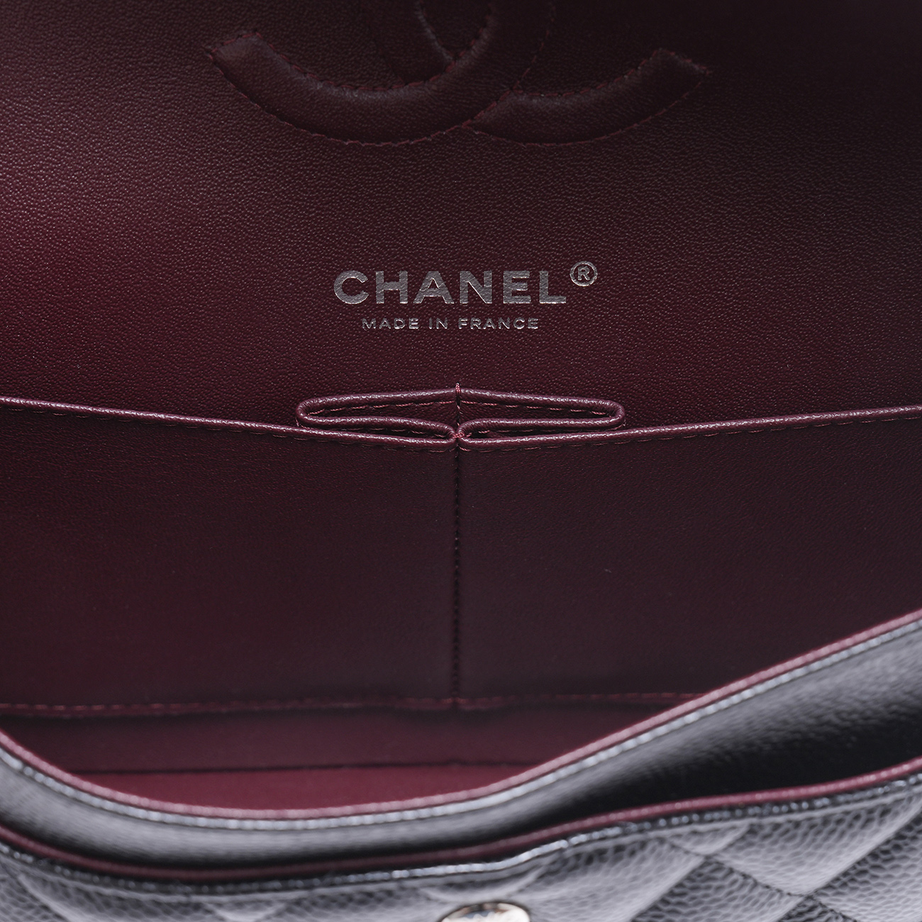 CHANEL(USED)샤넬 캐비어 클래식 미듐 플랩백