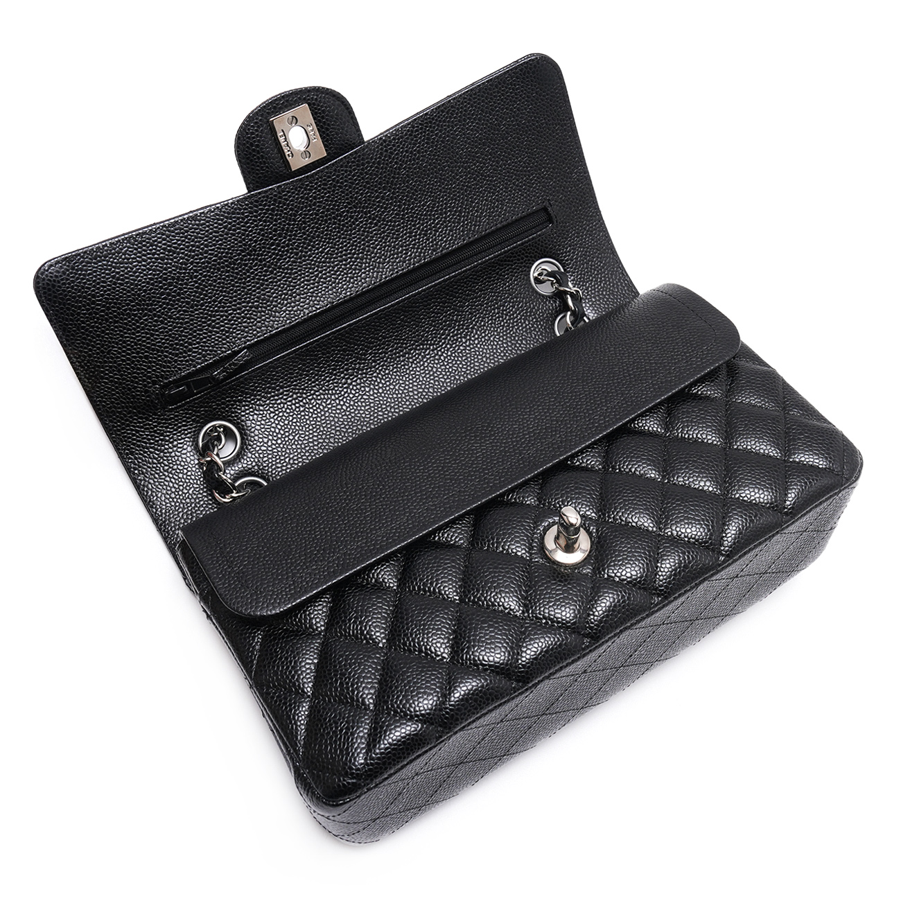 CHANEL(USED)샤넬 캐비어 클래식 미듐 플랩백
