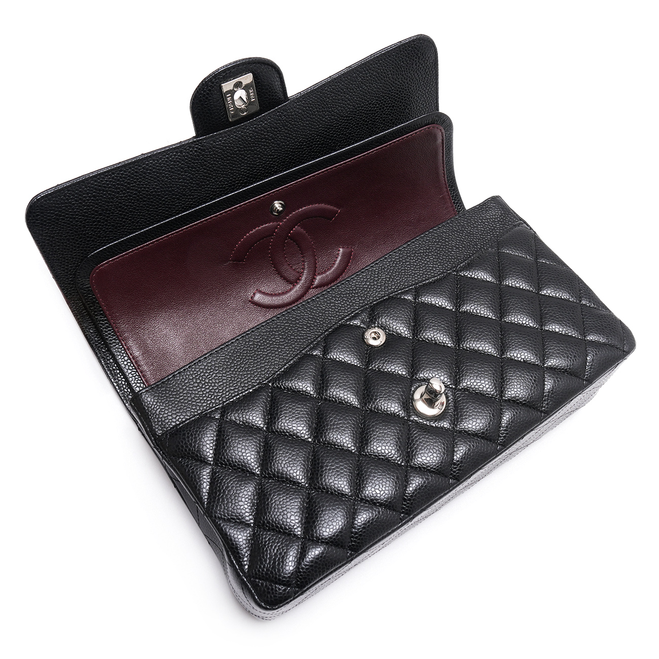 CHANEL(USED)샤넬 캐비어 클래식 미듐 플랩백