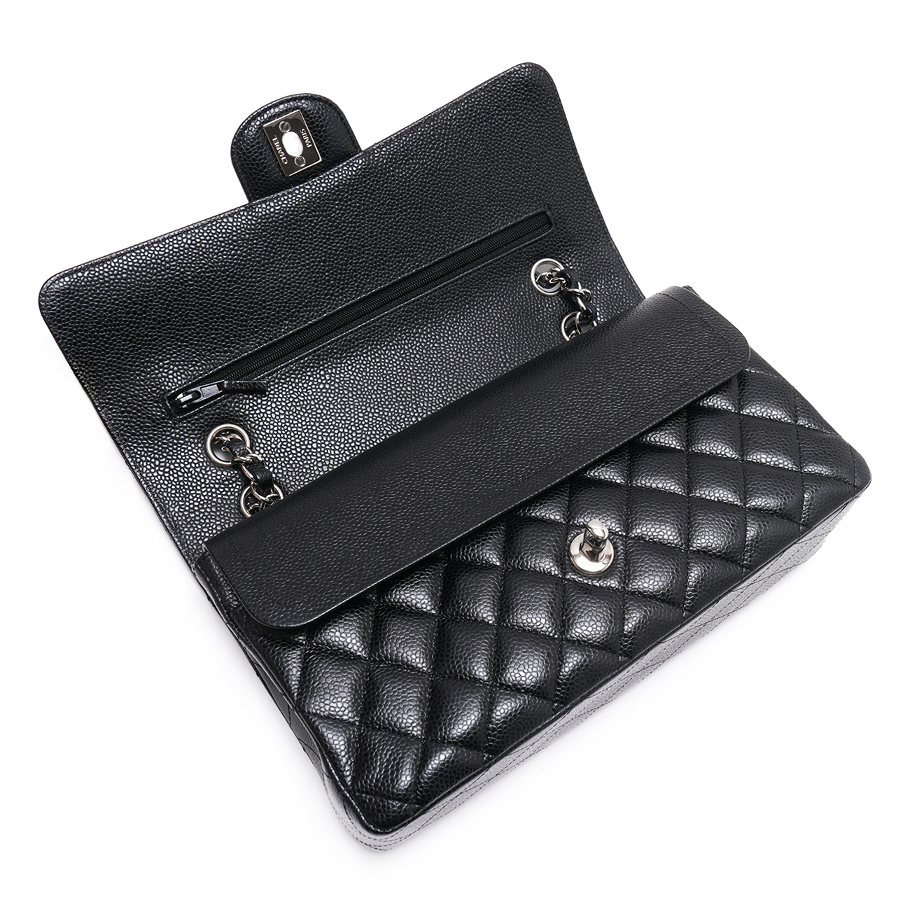CHANEL(USED)샤넬 캐비어 클래식 미듐 플랩백