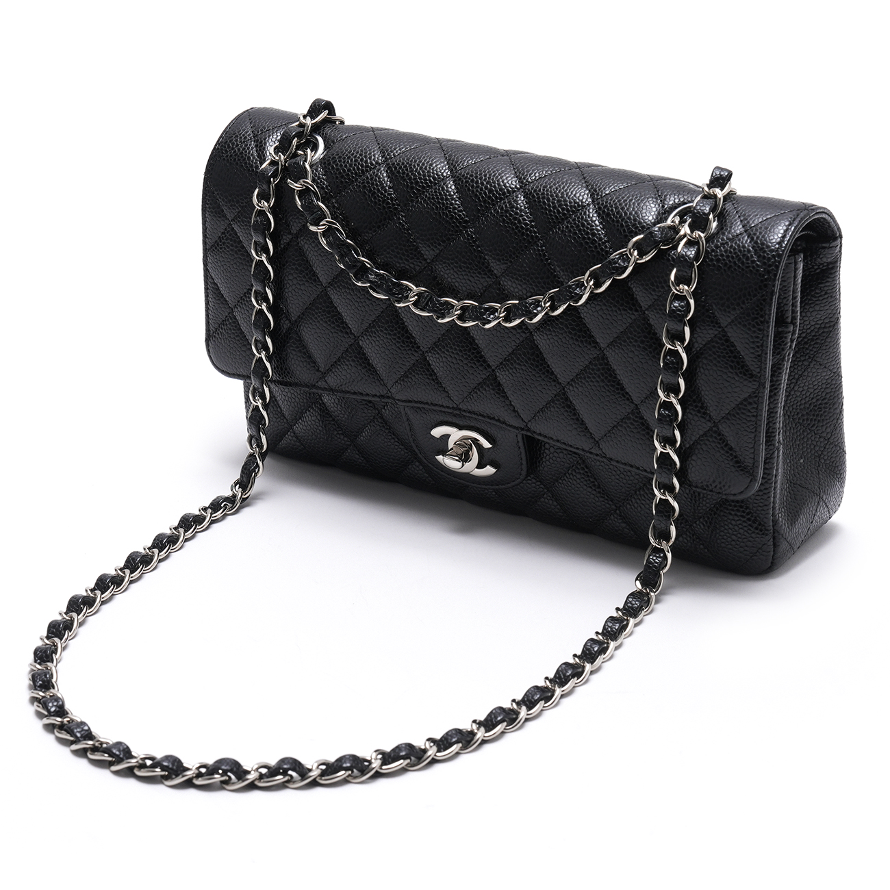 CHANEL(USED)샤넬 캐비어 클래식 미듐 플랩백