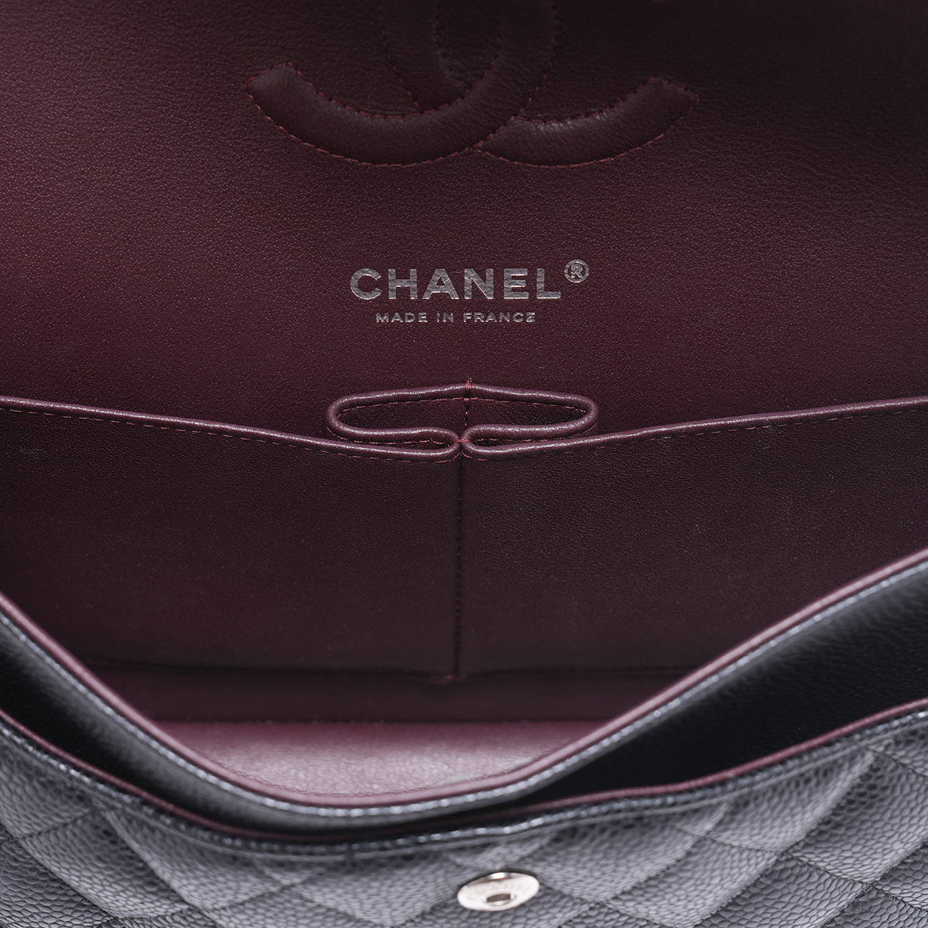 CHANEL(USED)샤넬 캐비어 클래식 미듐 플랩백