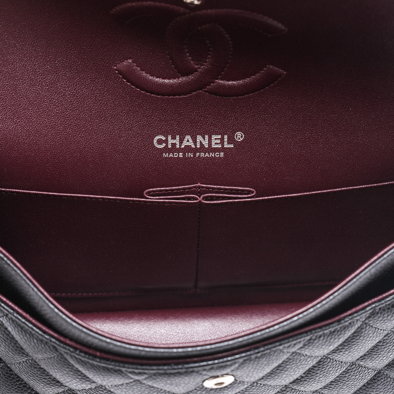 CHANEL(USED)샤넬 캐비어 클래식 미듐 플랩백