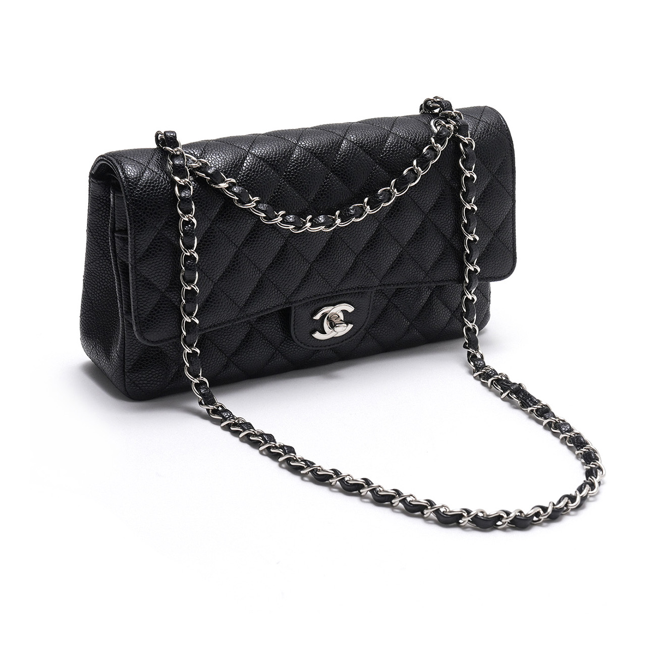 CHANEL(USED)샤넬 캐비어 클래식 미듐 플랩백